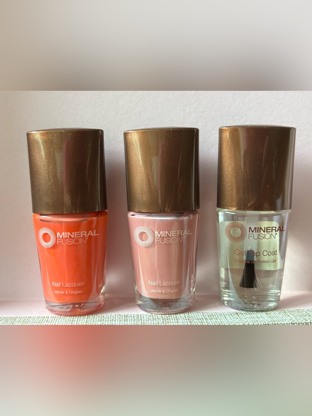 Mineral Fusion Press-On Nails - Soft Pink Shade